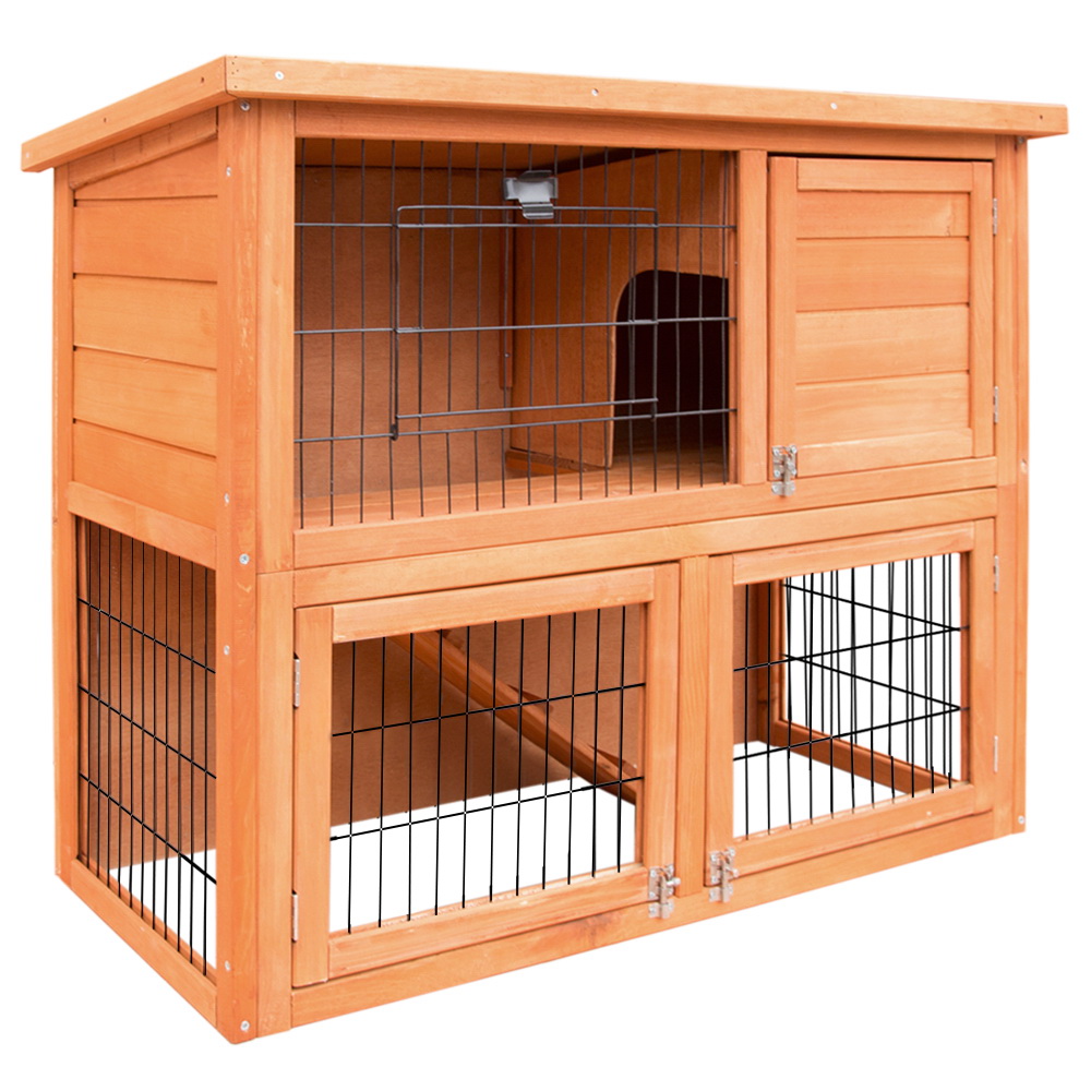 i.Pet Chicken Coop Rabbit Hutch Large Extra Large Hutches Wooden House Run Cage - Picture 175 of 190