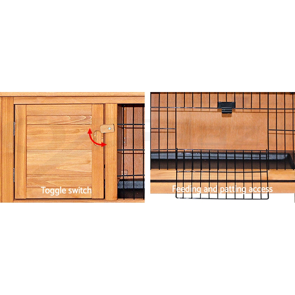 i.Pet Chicken Coop Rabbit Hutch Large Extra Large Hutches Wooden House Run Cage - Picture 153 of 190