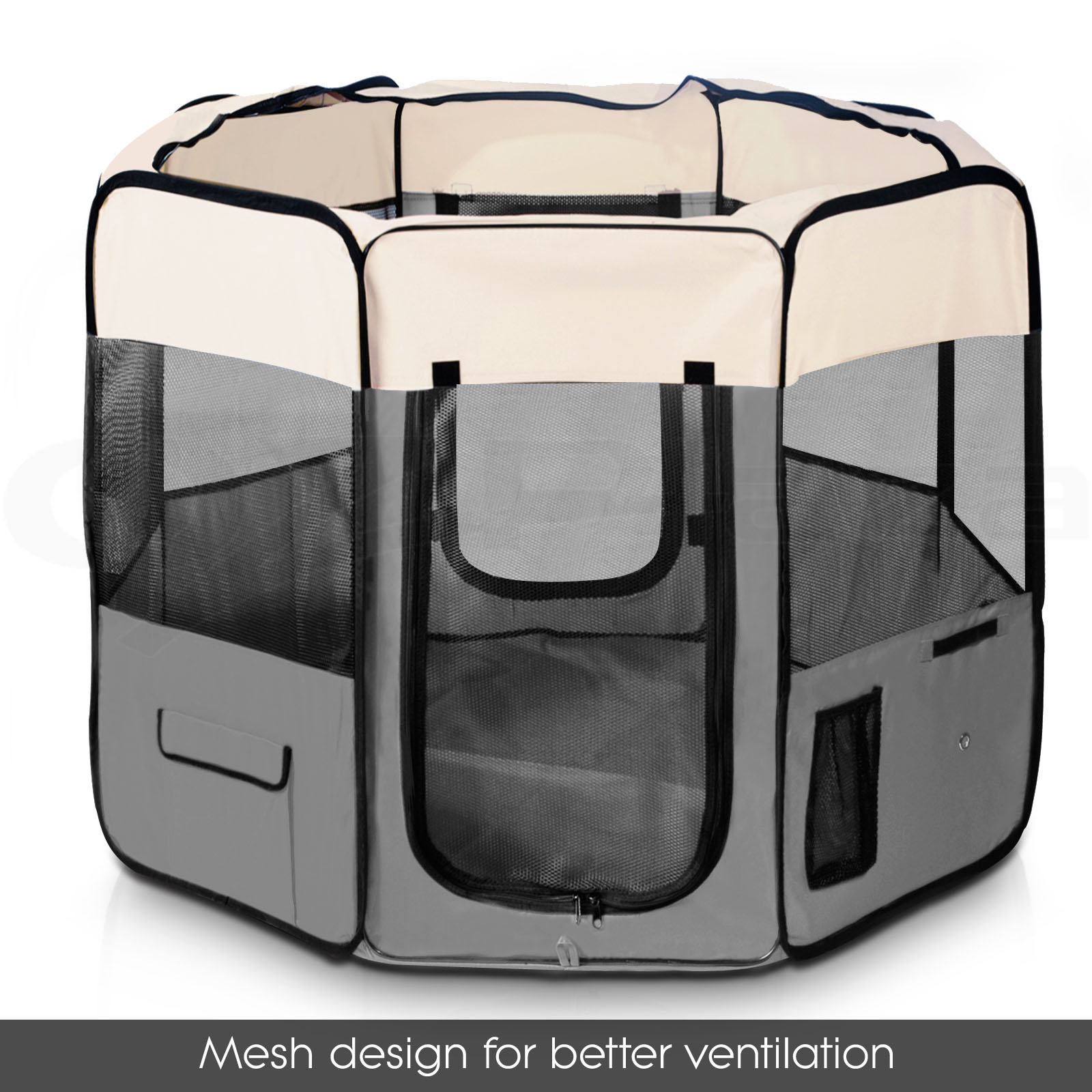 i.Pet Pet Soft Playpen Dog Cat Puppy Play Crate Cage Tent Portable XL