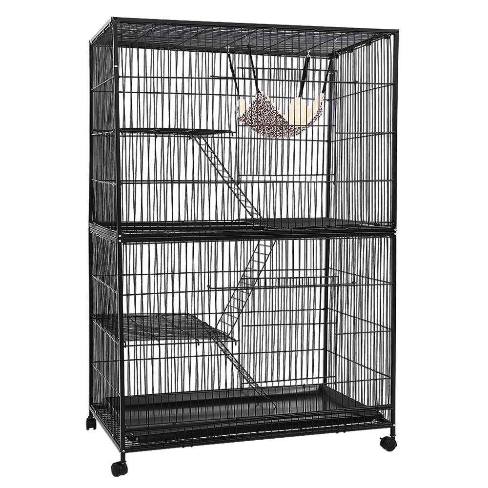 i.Pet Rabbit Cage Hutch Indoor Guinea Pig Pet Cage Ferret Carrier Bunny Outdoor - Picture 36 of 36