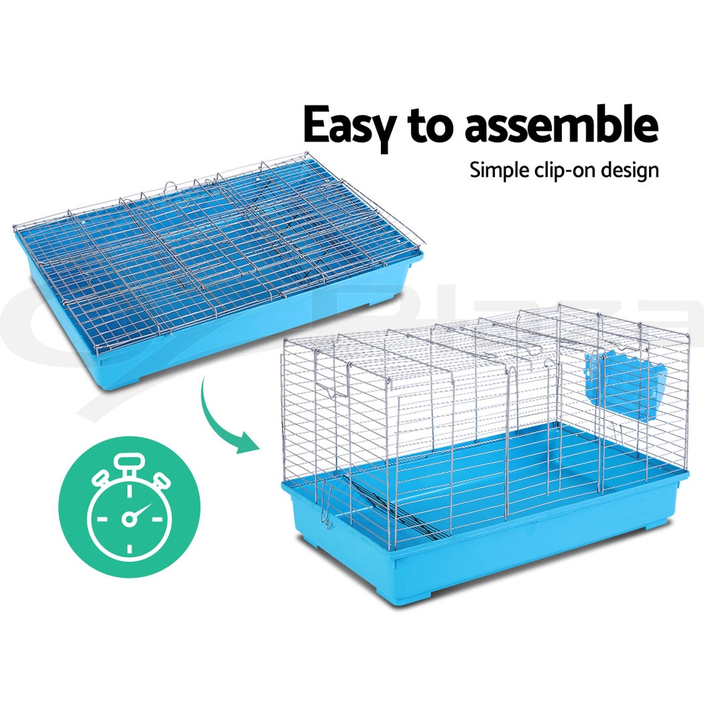 i.Pet Rabbit Cage Hutch Indoor Guinea Pig Pet Cage Ferret Carrier Bunny Outdoor - Picture 14 of 36