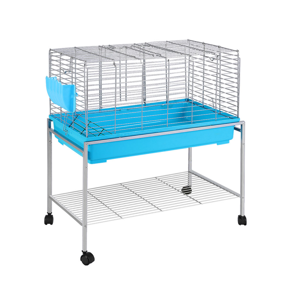 i.Pet Rabbit Cage Hutch Indoor Guinea Pig Pet Cage Ferret Carrier Bunny Outdoor - Picture 15 of 36