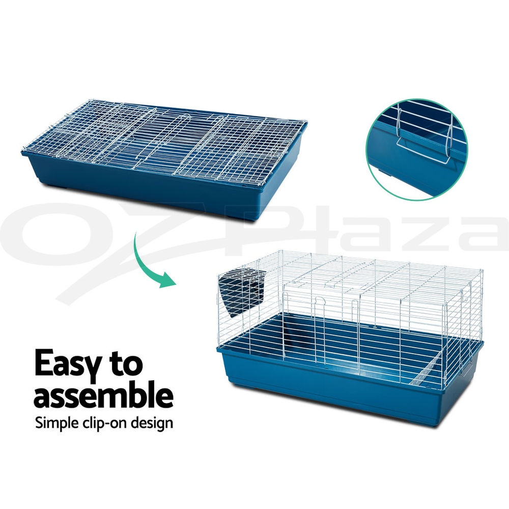 i.Pet Rabbit Cage Hutch Indoor Guinea Pig Pet Cage Ferret Carrier Bunny Outdoor - Picture 22 of 36