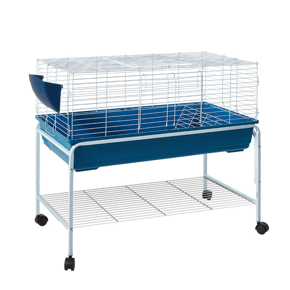 i.Pet Rabbit Cage Hutch Indoor Guinea Pig Pet Cage Ferret Carrier Bunny Outdoor - Picture 23 of 36