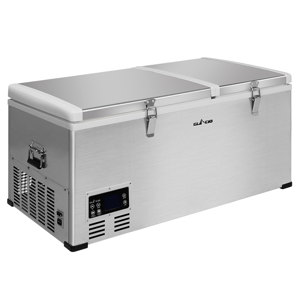 Glacio 85L Portable Fridge Freezer Fridges Cooler Camping 12V/24V/240V