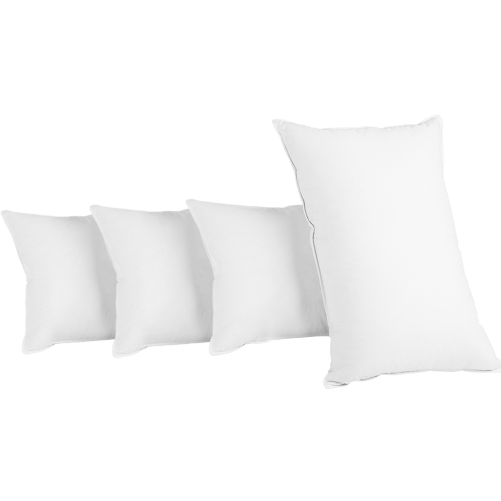 Giselle Bedding Pillows Hotel Family 4 Pack Pillow Bed Soft Medium Firm Cotton - Picture 12 of 12