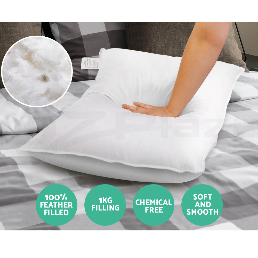 Giselle Pillow Dual Pillows Memory Foam/Cool Gel/Latex/Duck/Goose ...