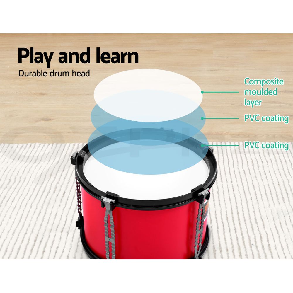 Keezi Kids Drum Set Pretend Play Kit Children Mini Band Play Drums Music Toys - Picture 15 of 33