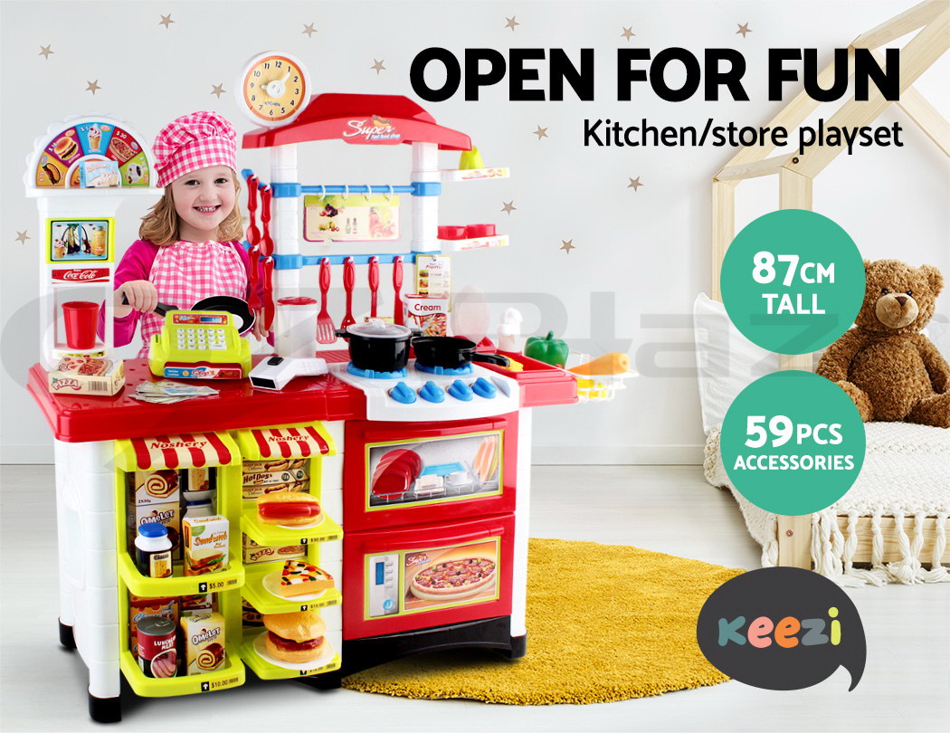 kids supermarket set