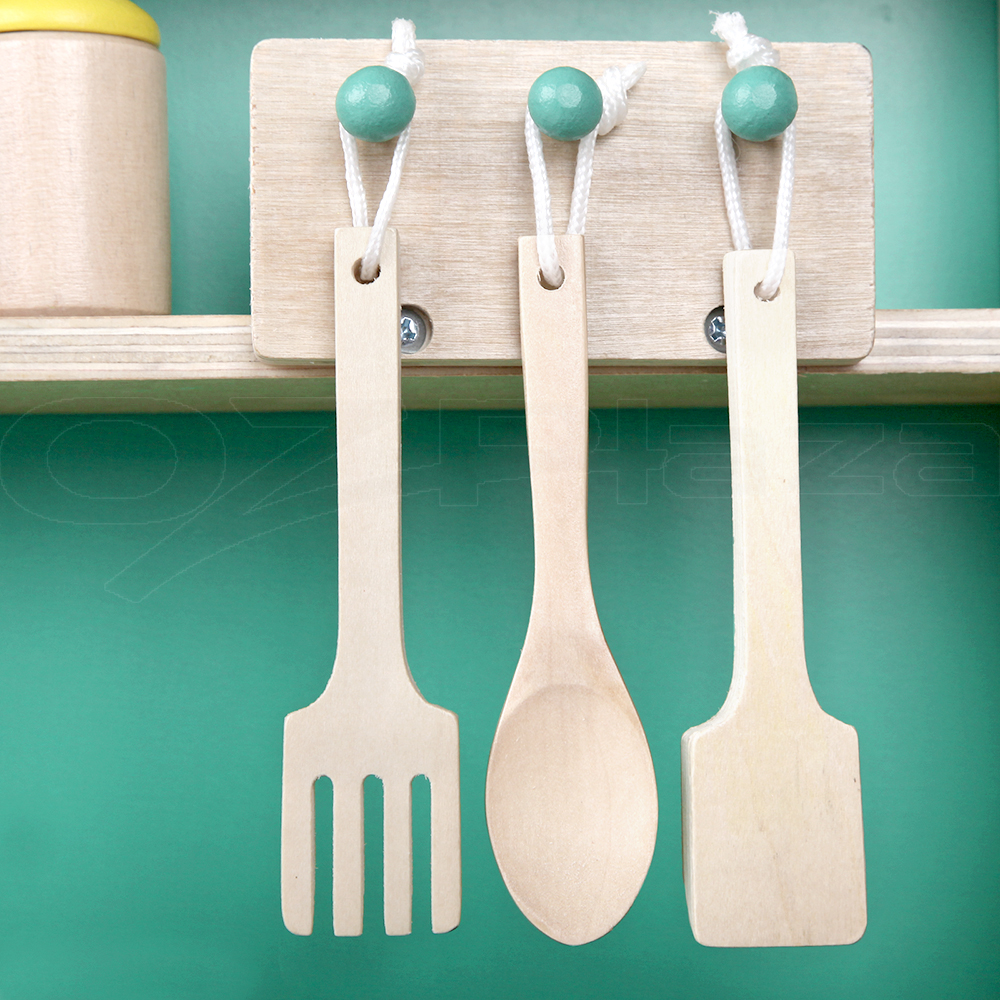 Keezi Kids Kitchen Tools Set Toys Pretend Play Cooking Toy Childrens