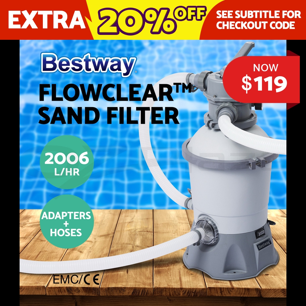 pump for bestway 8ft pool