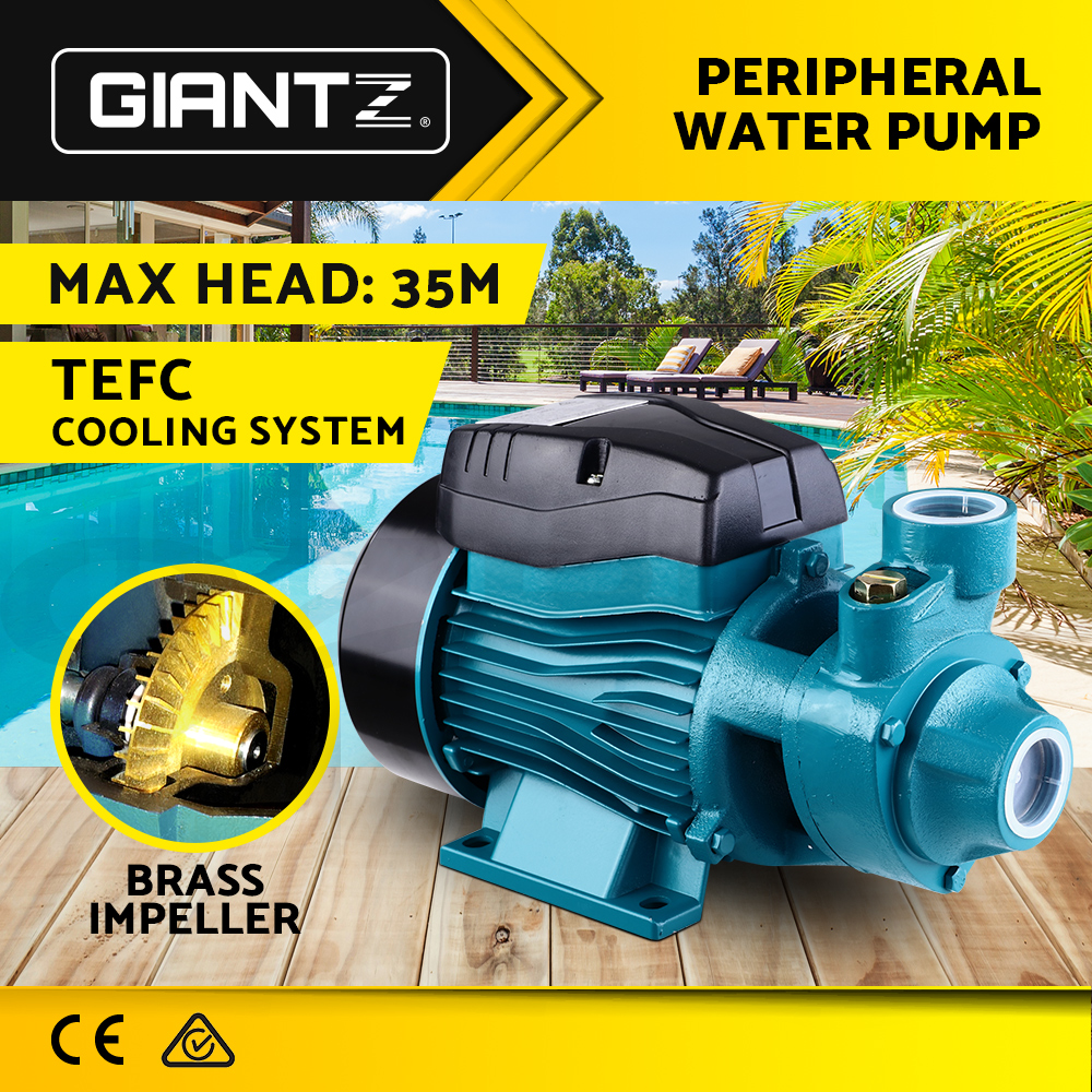 Giantz Peripheral Water Pump QB60 QB80 Garden Boiler Car Wash Auto Controller - Picture 12 of 103
