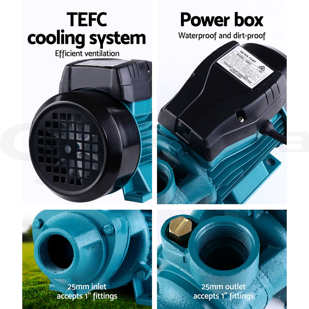 Giantz Peripheral Water Pump QB60 QB80 Garden Boiler Car Wash Auto Controller - Picture 37 of 103