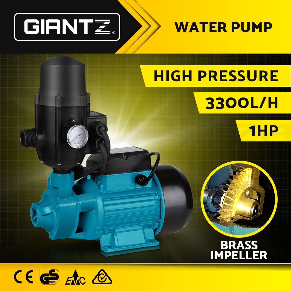 Giantz Peripheral Water Pump QB60 QB80 Garden Boiler Car Wash Auto Controller - Picture 82 of 103