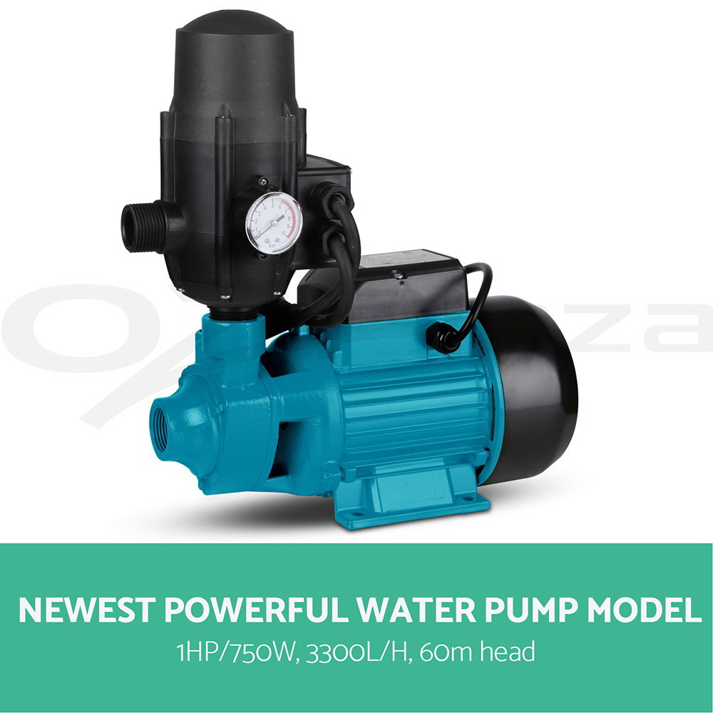 Giantz Peripheral Water Pump QB60 QB80 Garden Boiler Car Wash Auto Controller - Picture 83 of 103