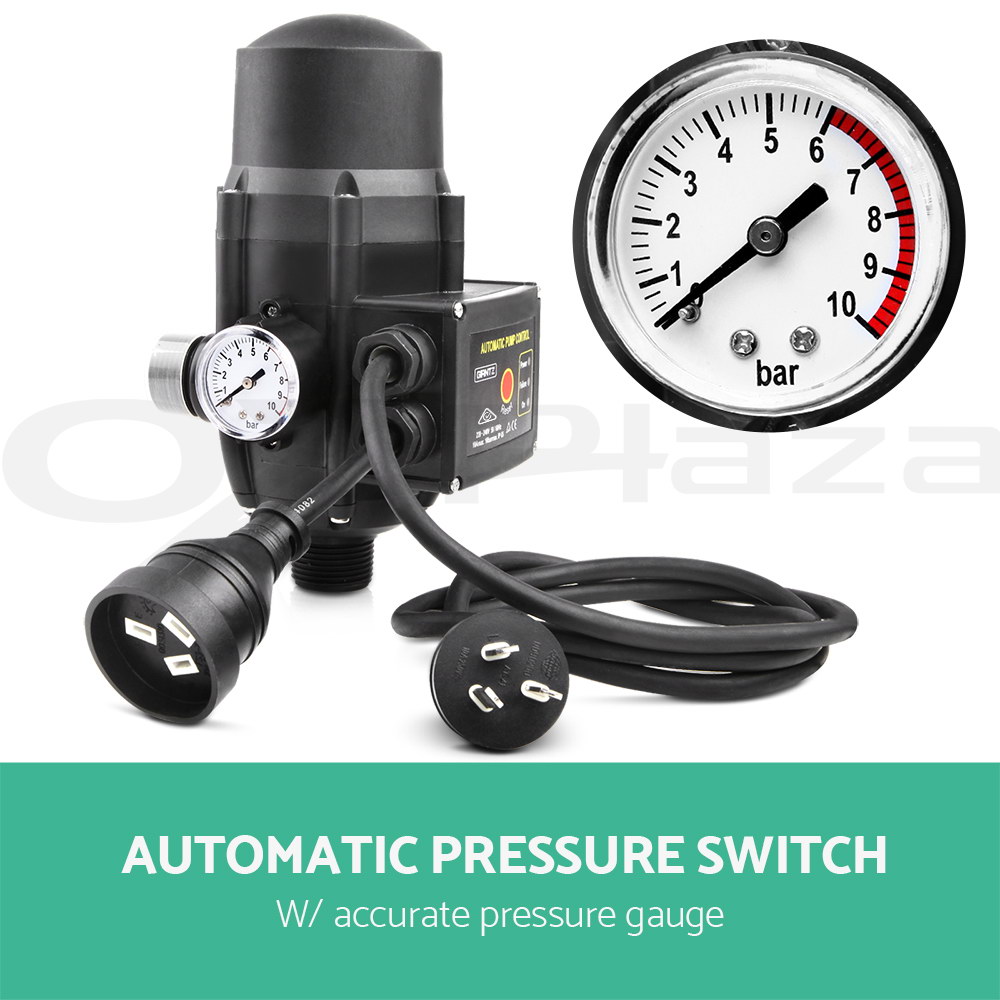 Giantz Peripheral Water Pump QB60 QB80 Garden Boiler Car Wash Auto Controller - Picture 91 of 103