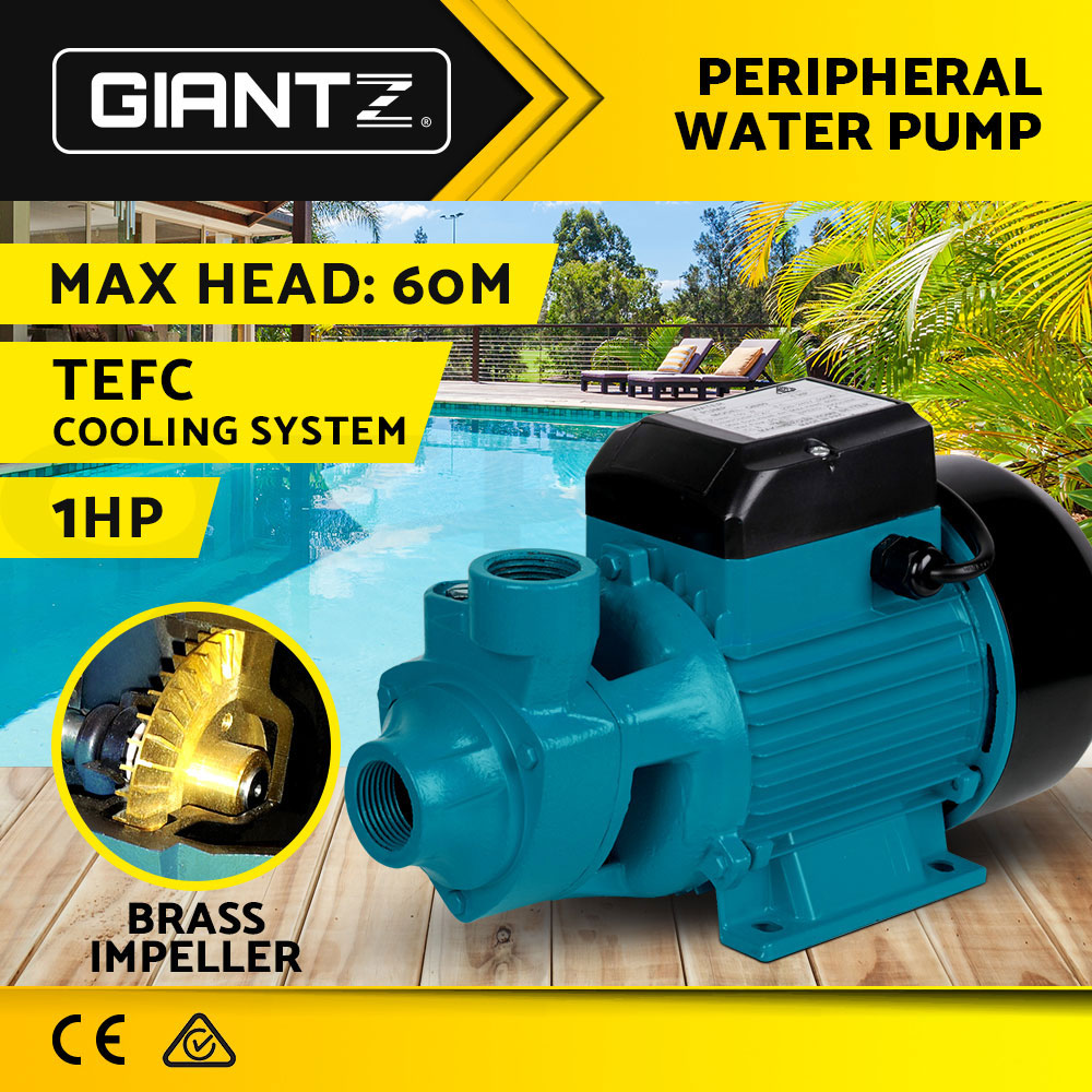 Giantz Peripheral Water Pump QB60 QB80 Garden Boiler Car Wash Auto Controller - Picture 72 of 103