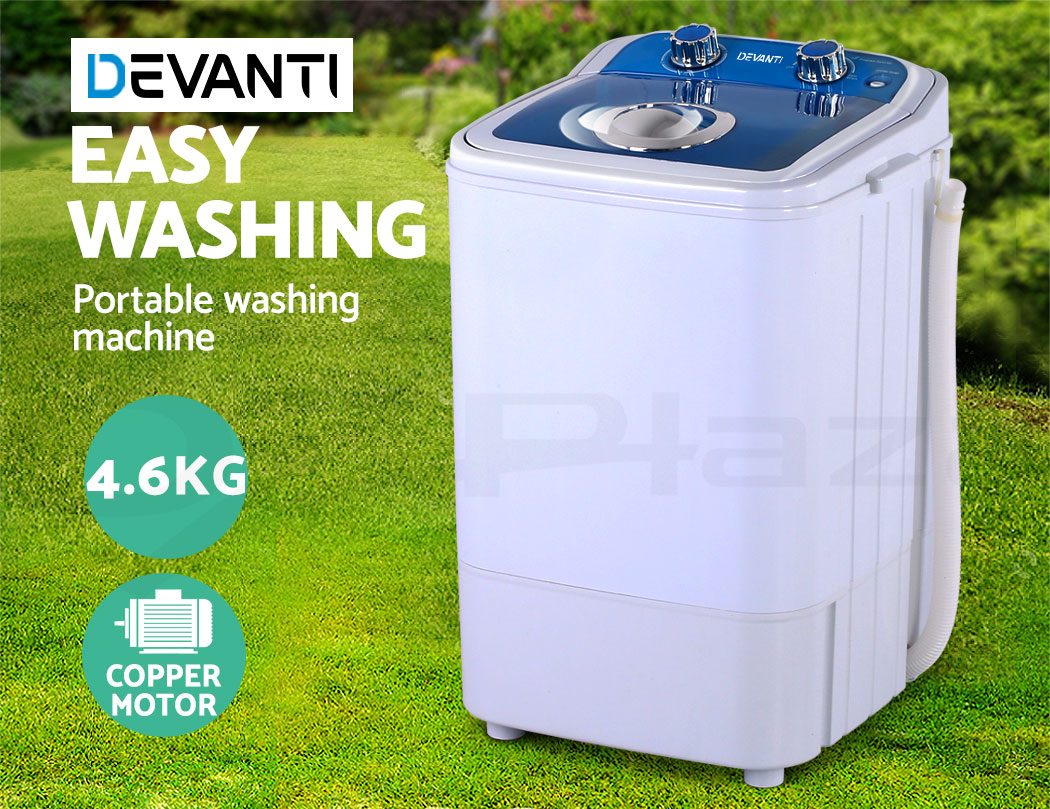devanti 4.6 kg mini portable washing machine