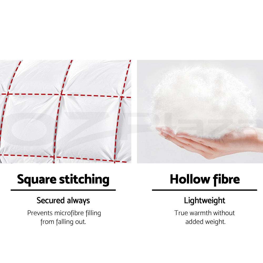 Giselle Bedding Microfiber Quilt Microfibre Winter Duvet Doona Blanket All Size eBay