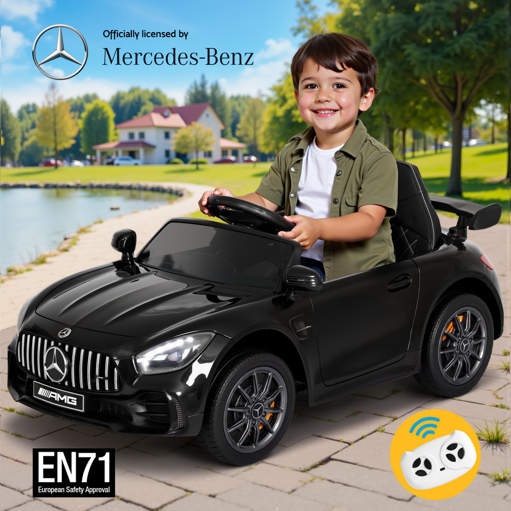 Kids Ride On Car Mercedes-Benz AMG GTR Electric Toy Cars 12V - Picture 10 of 35