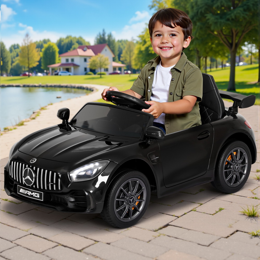 Kids Ride On Car Mercedes-Benz AMG GTR Electric Toy Cars 12V - Picture 16 of 35