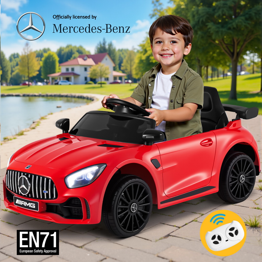Kids Ride On Car Mercedes-Benz AMG GTR Electric Toy Cars 12V - Picture 17 of 35