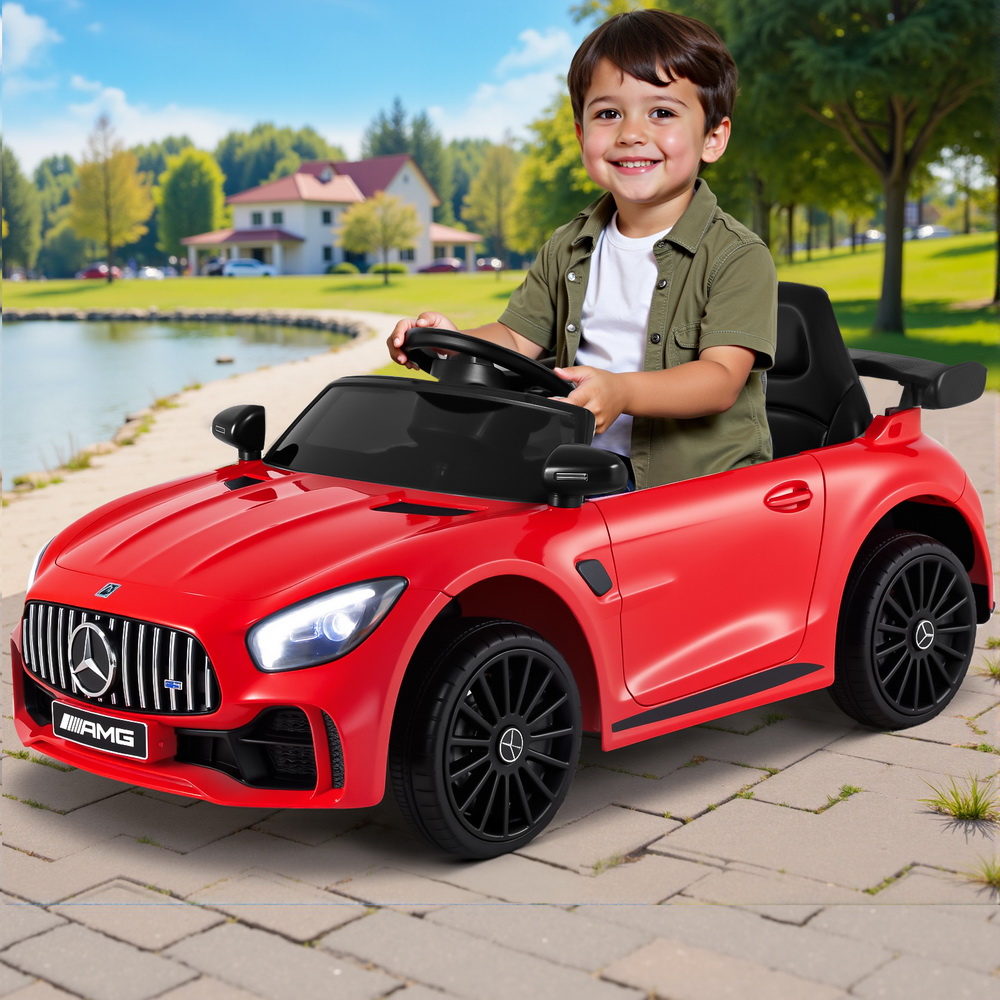 Kids Ride On Car Mercedes-Benz AMG GTR Electric Toy Cars 12V - Picture 24 of 35