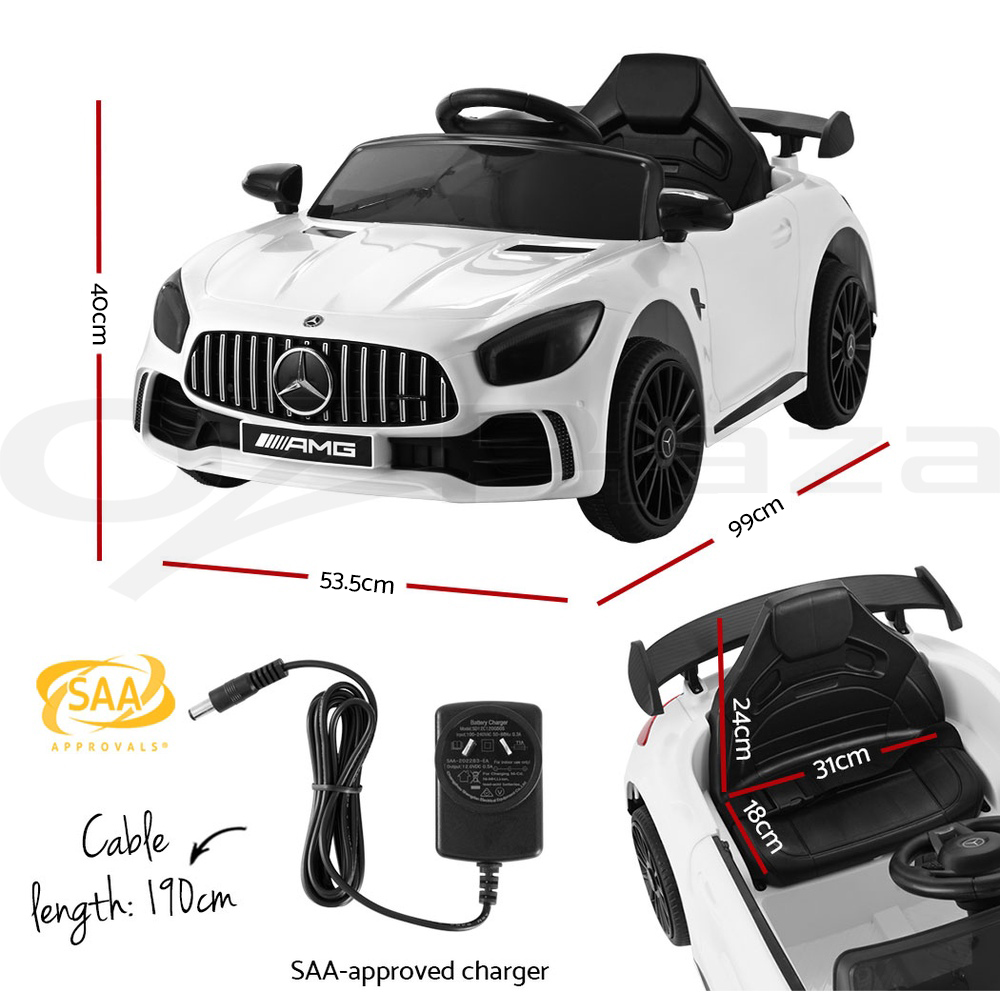 Kids Ride On Car Mercedes-Benz AMG GTR Electric Toy Cars 12V - Picture 33 of 35