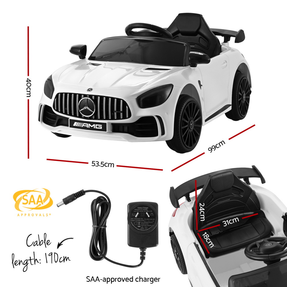 Kids Ride On Car Mercedes-Benz AMG GTR Electric Toy Cars 12V - Picture 27 of 35