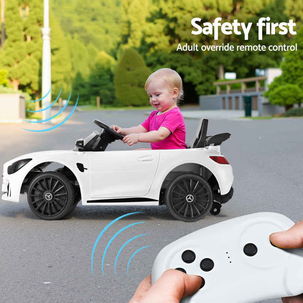 Kids Ride On Car Mercedes-Benz AMG GTR Electric Toy Cars 12V - Picture 31 of 35