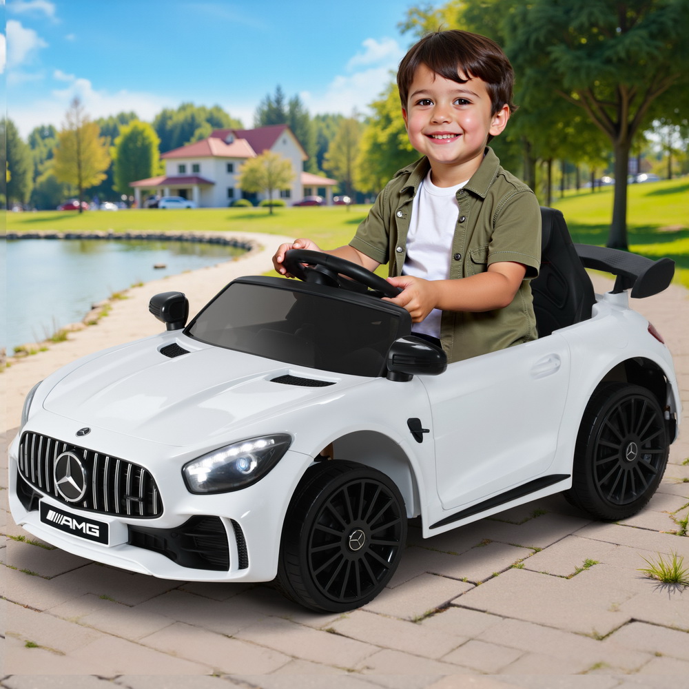 Kids Ride On Car Mercedes-Benz AMG GTR Electric Toy Cars 12V - Picture 32 of 35