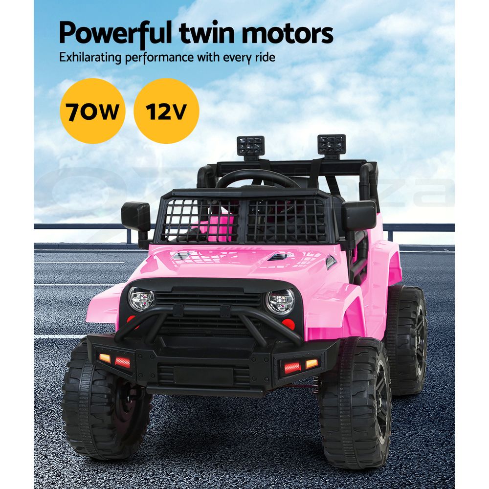 Rigo Kids Ride On Car Electric 12V Car Toys Jeep Battery Remote Control Toys - Picture 24 of 55