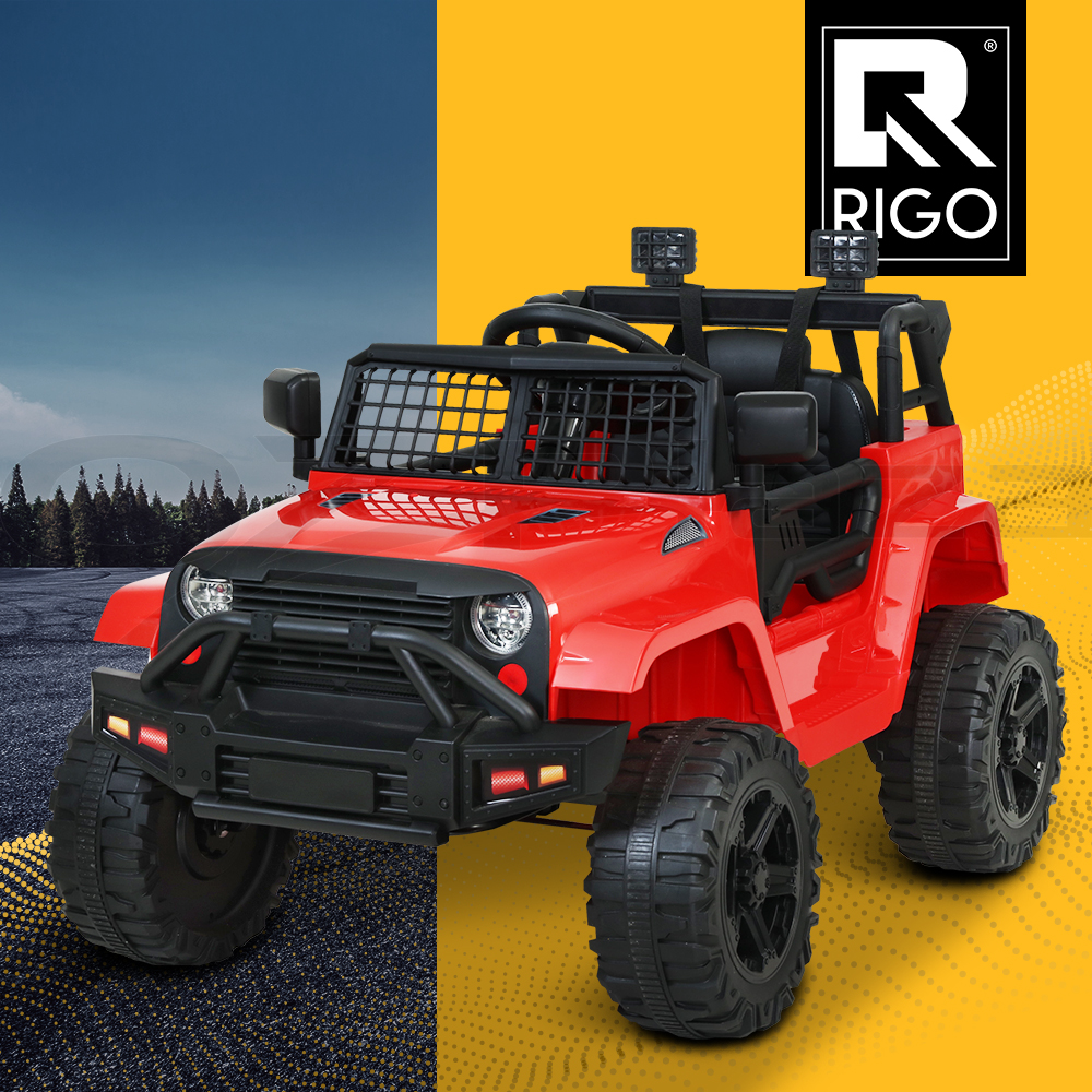 Rigo Kids Ride On Car Electric 12V Car Toys Jeep Battery Remote Control Toys - Picture 34 of 55