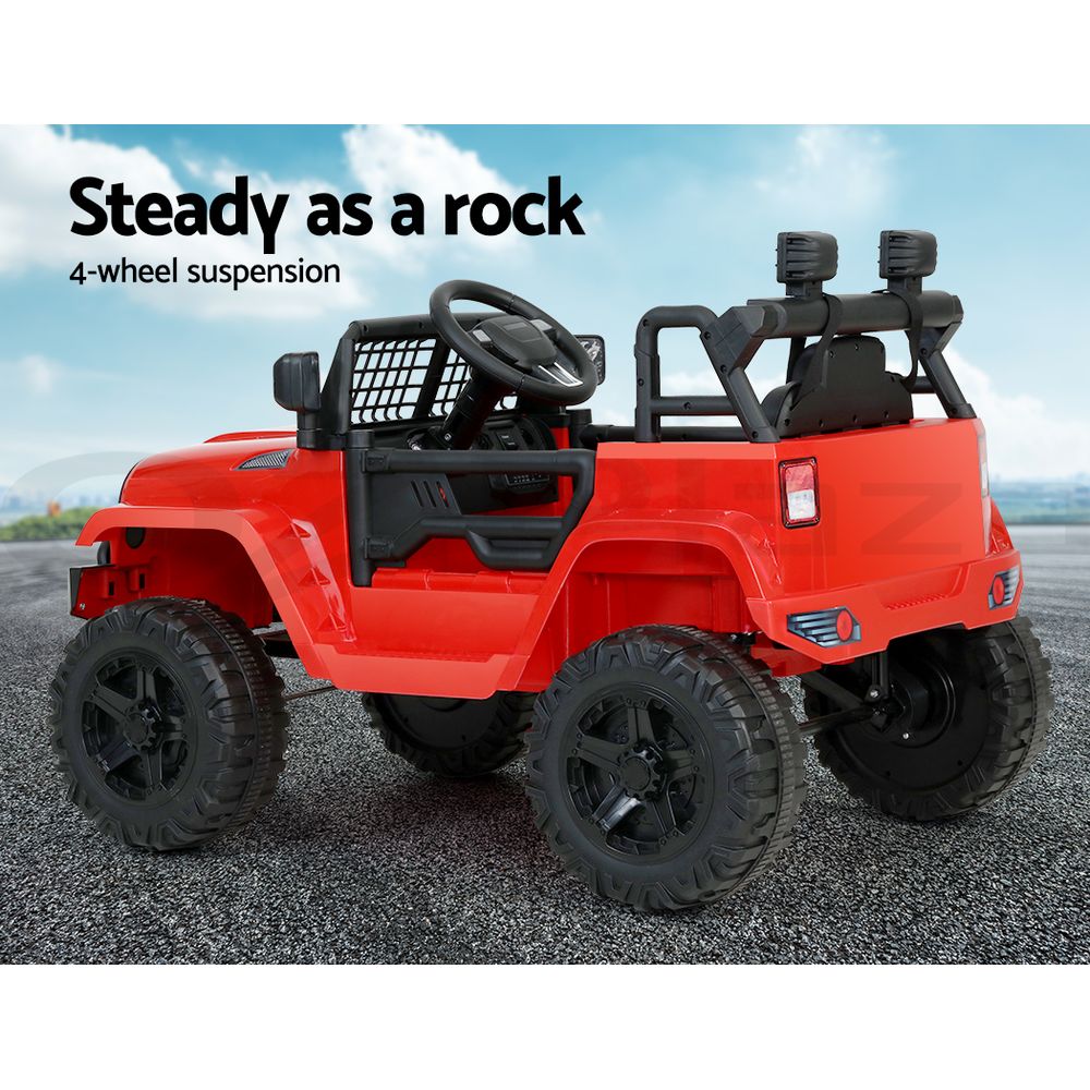 Rigo Kids Ride On Car Electric 12V Car Toys Jeep Battery Remote Control Toys - Picture 38 of 55