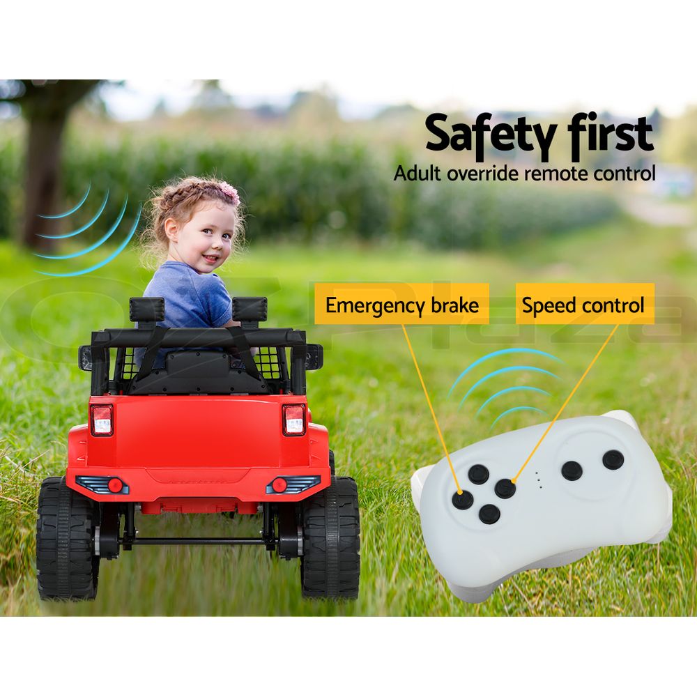 Rigo Kids Ride On Car Electric 12V Car Toys Jeep Battery Remote Control Toys - Picture 42 of 55