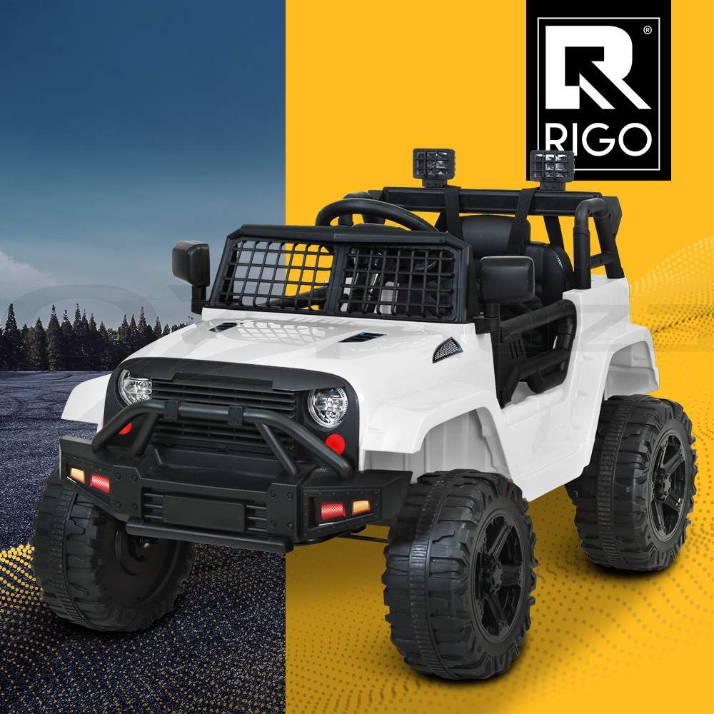 Rigo Kids Ride On Car Electric 12V Car Toys Jeep Battery Remote Control Toys - Picture 45 of 55