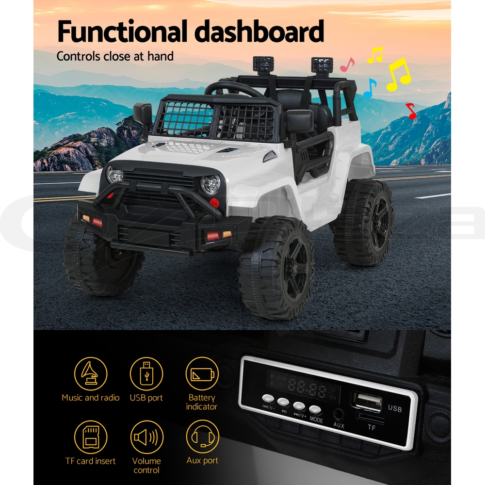 Rigo Kids Ride On Car Electric 12V Car Toys Jeep Battery Remote Control Toys - Picture 52 of 55