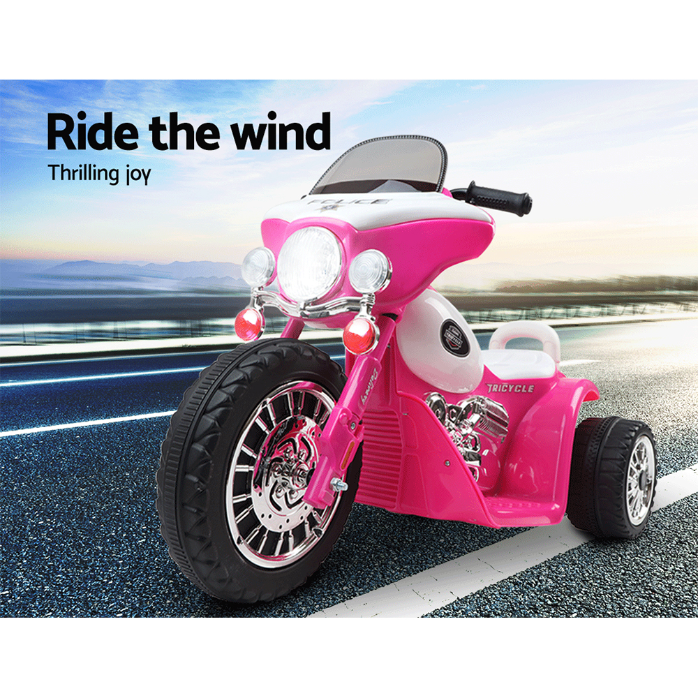 Rigo Kids Ride On Car Motorcycle Motorbike Electric Toys Battery Police Harley - Picture 24 of 32