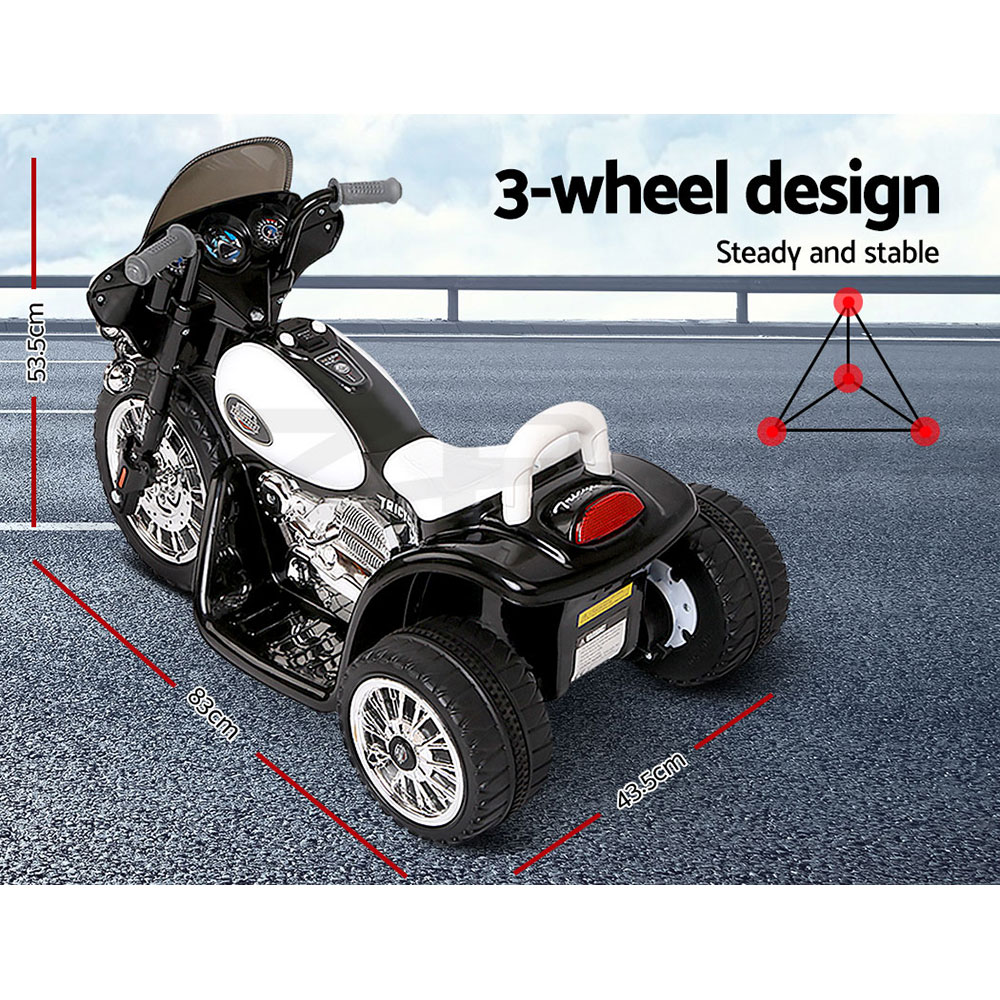 Rigo Kids Ride On Car Motorcycle Motorbike Electric Toys Battery Police Harley - Picture 16 of 32