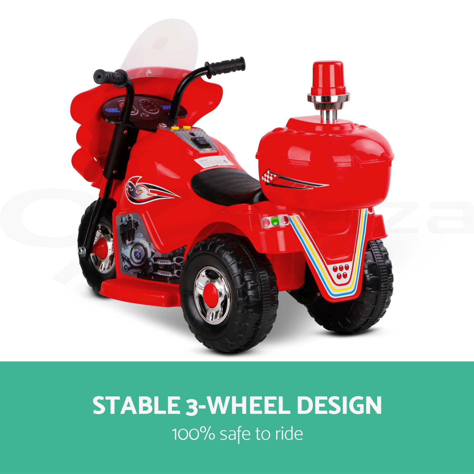 Rigo Kids Ride On Car Motorcycle Electric Motorbike Toys Car Bike