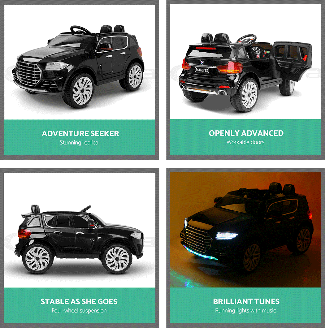 Rigo Kids Ride On Car Battery Electric Toys 2 Speed 12V Remote Powered