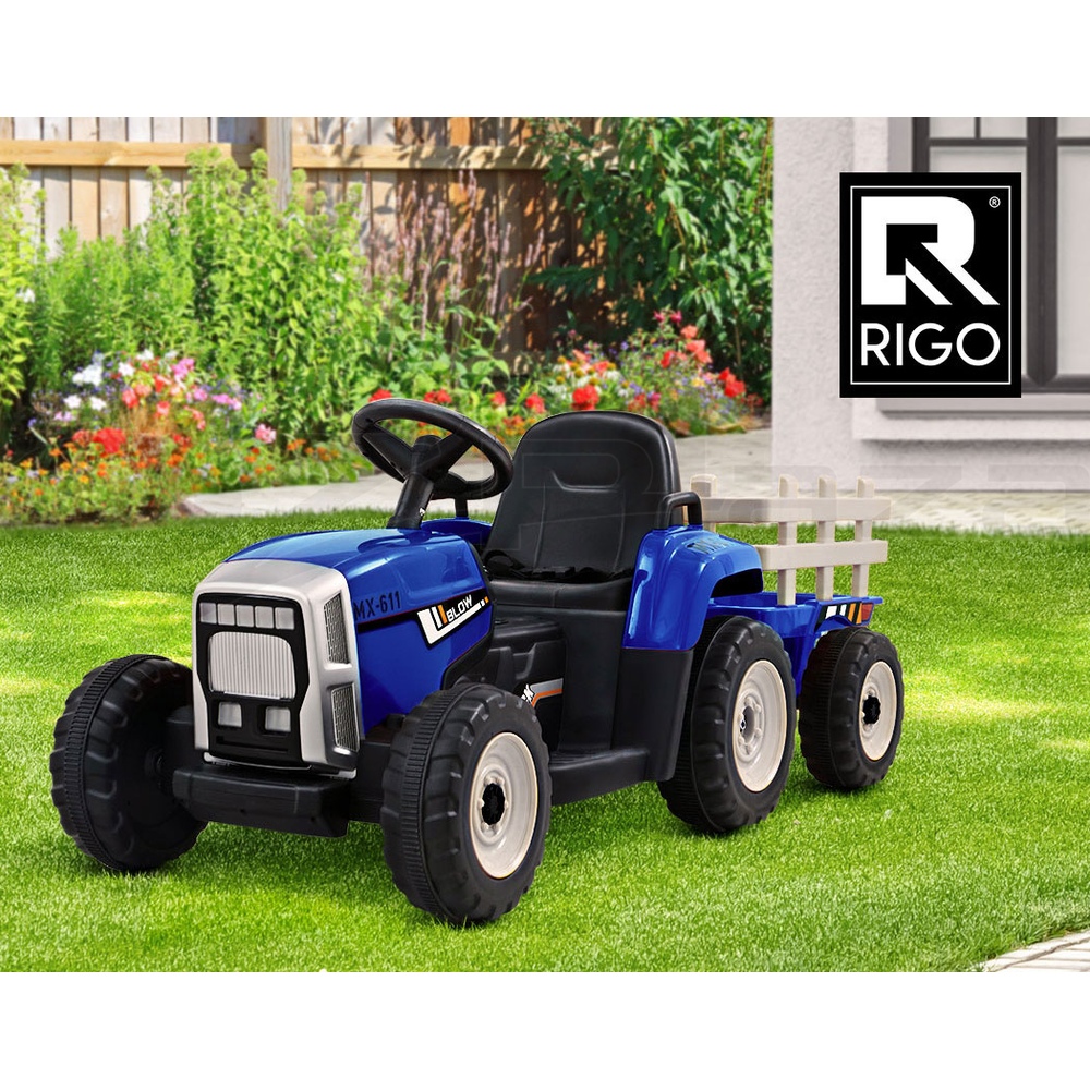 Rigo Ride On Car Tractor Toy Kids Outdoor Electric Cars 12V Battery Children - Picture 21 of 46
