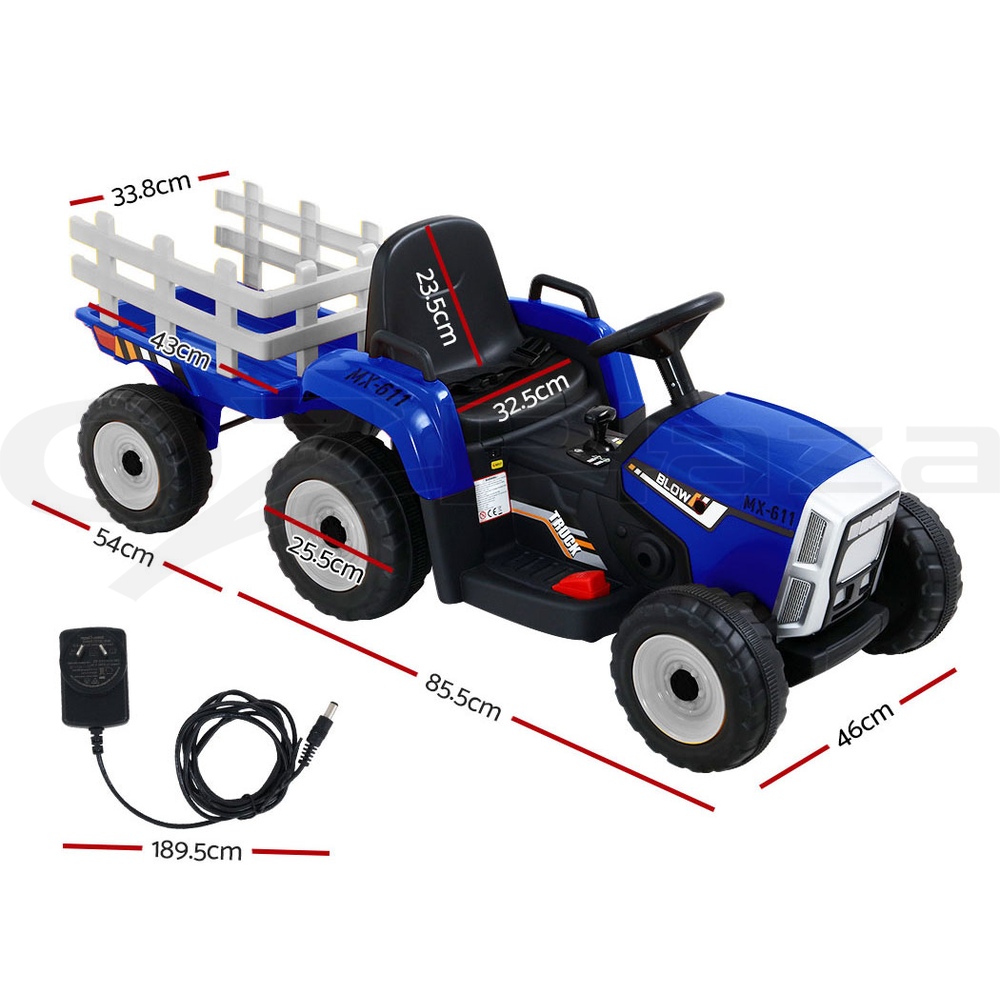 Rigo Ride On Car Tractor Toy Kids Outdoor Electric Cars 12V Battery Children - Picture 22 of 46