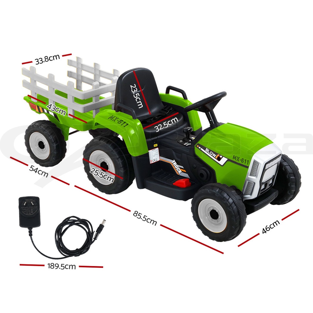Rigo Ride On Car Tractor Toy Kids Outdoor Electric Cars 12V Battery Children - Picture 33 of 46