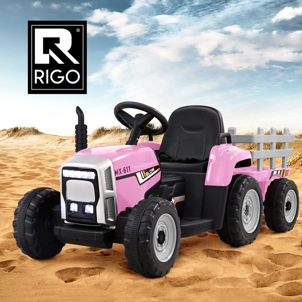 Rigo Ride On Car Tractor Toy Kids Outdoor Electric Cars 12V Battery Children - Picture 34 of 46