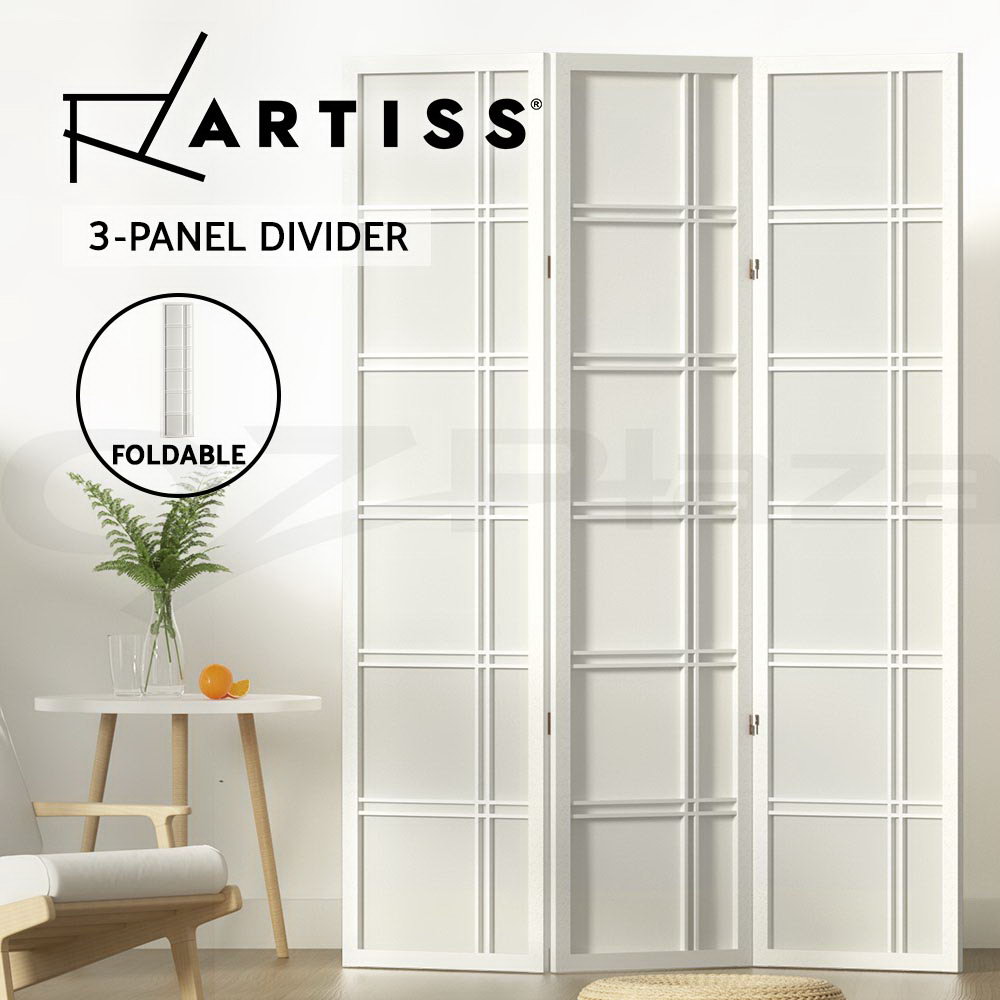 Artiss Room Divider Screen Privacy Wood Dividers Stand Nova 3/4/6/8 Panel - Picture 20 of 23