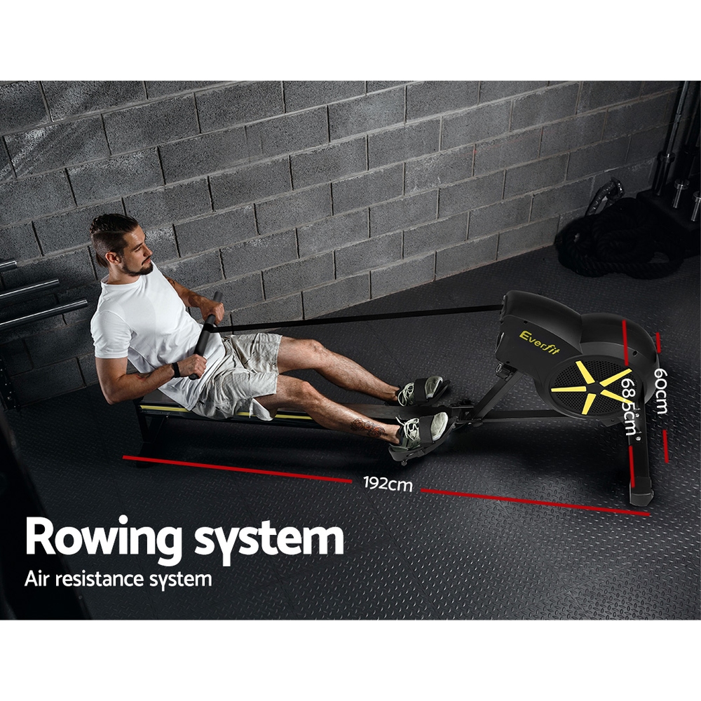 Everfit Rowing Machine Rower Resistance Hydraulic Magnetic - Picture 73 of 127