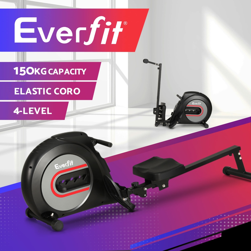 Everfit Rowing Machine Rower Resistance Hydraulic Magnetic - Picture 93 of 127