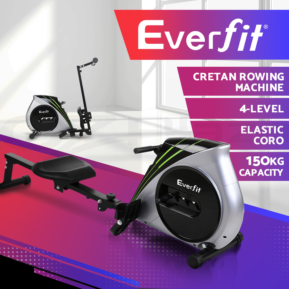 Everfit Rowing Machine Rower Resistance Hydraulic Magnetic - Picture 101 of 127