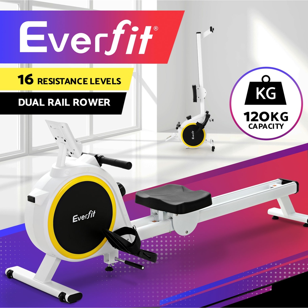 Everfit Rowing Machine Rower Resistance Hydraulic Magnetic - Picture 17 of 127